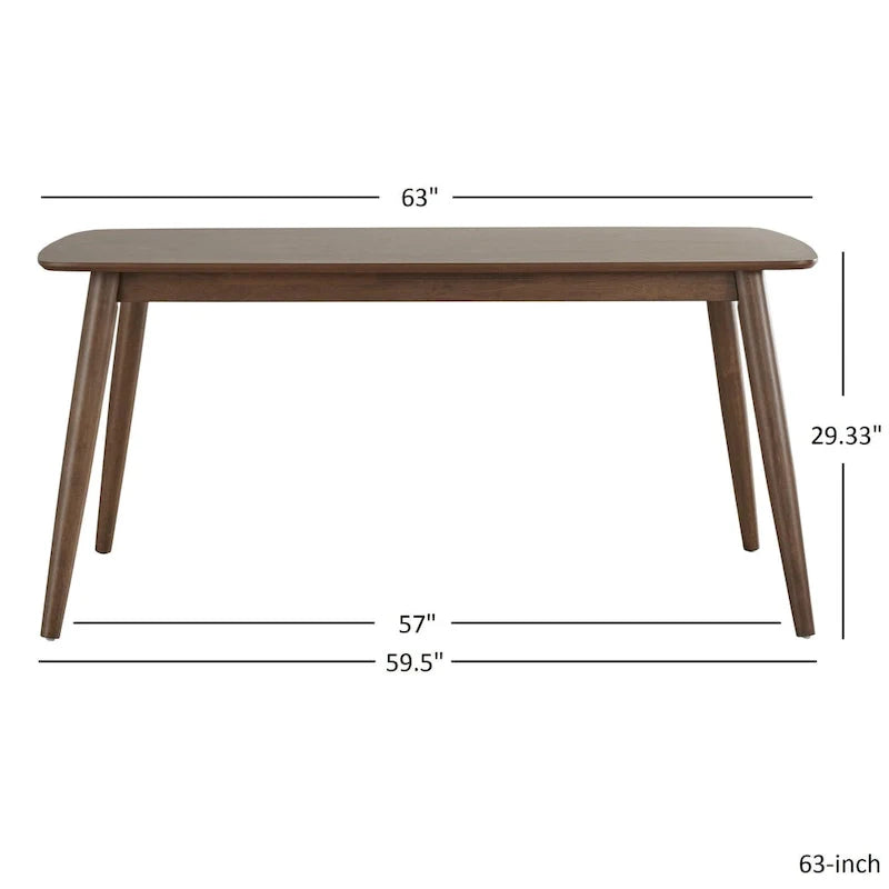 Ensemble de salle à manger conique en chêne danois norvégien par iNSPIRE Q Modern