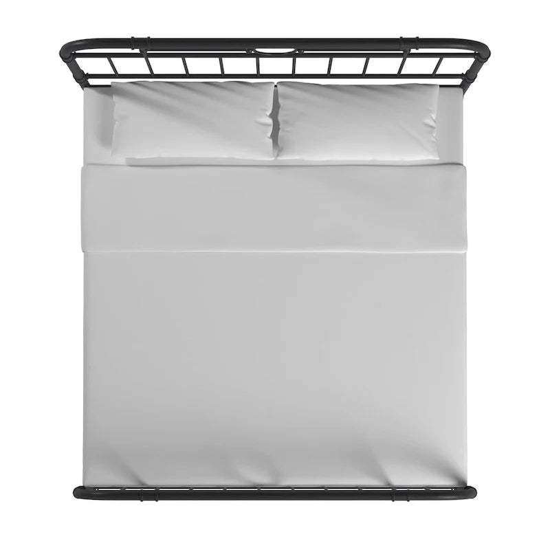 Lit noir en métal