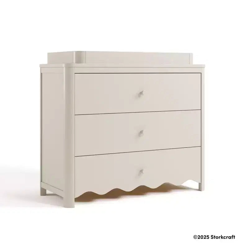 Commode Storkcraft Casablanca à 3 tiroirs avec plateau à langer amovible