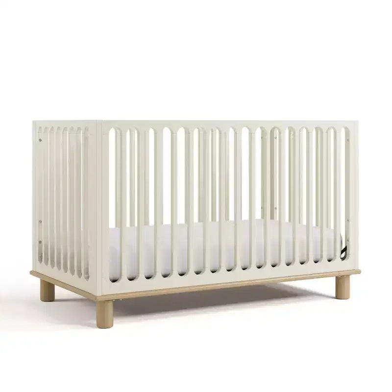 Lit de bébé convertible 3-en-1 de luxe Storkcraft Sicily avec barrière de sécurité pour tout-petit