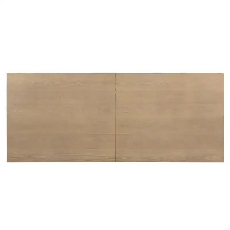 Table à manger avec piètement en U, bois id et MDF, 95l