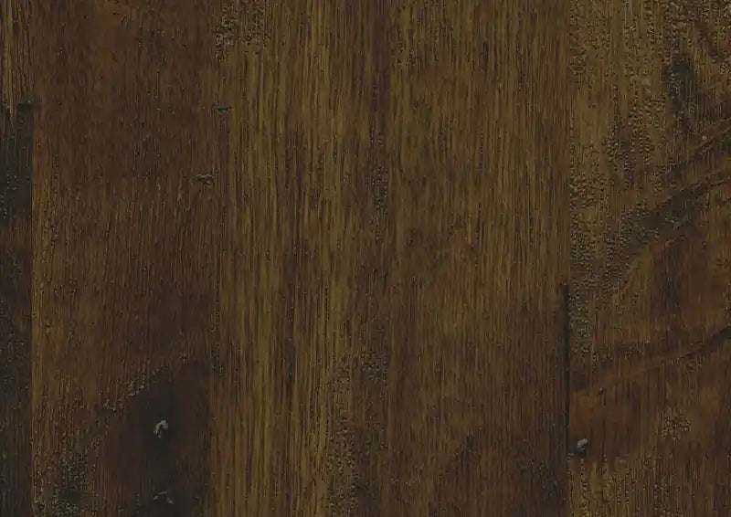 Table basse carrée avec 2 tiroirs, chêne rustique