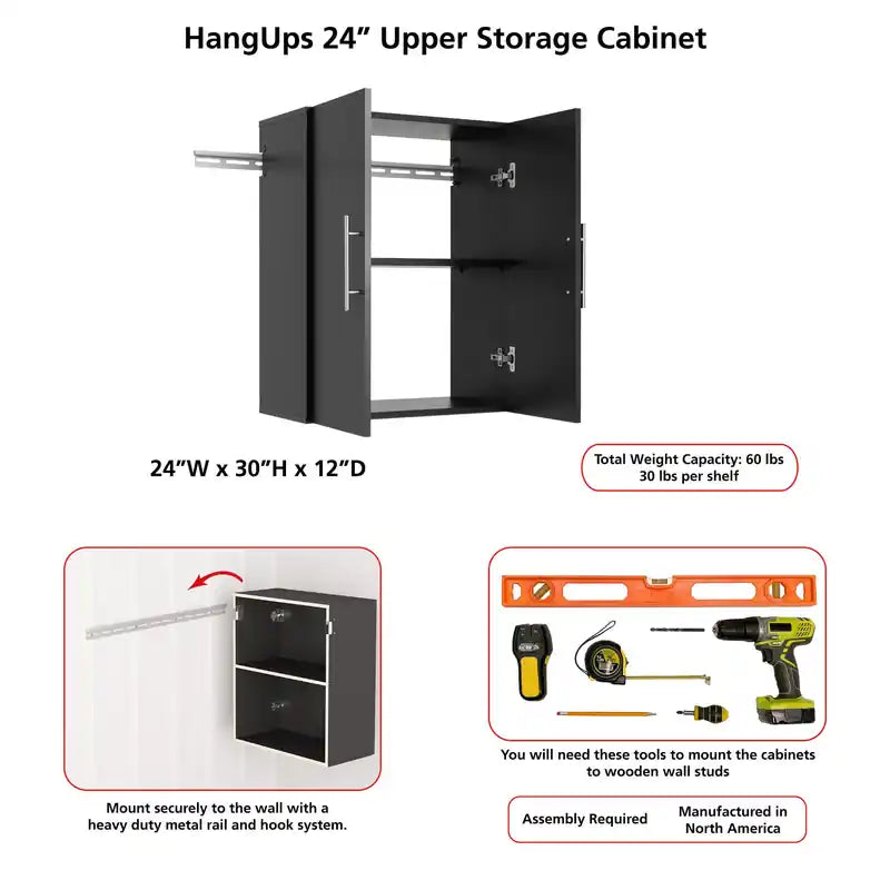 Armoire haute de 24 po