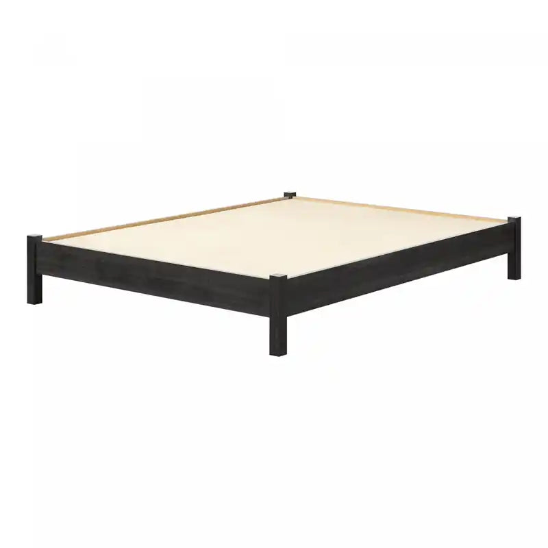 Step One Platform Bed - Gray Oak
