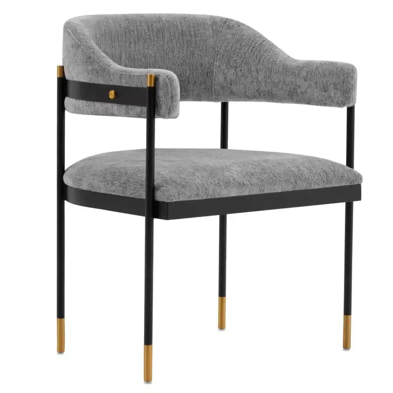 Manhattan Comfort Modern Lia Chenille Dining Chair