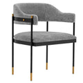Manhattan Comfort Modern Lia Chenille Dining Chair
