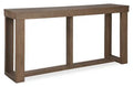 Jasper 64 Sofa Table - Grey Brown