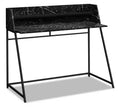 Lawson 47.25 Office Desk - Black Marble-Look