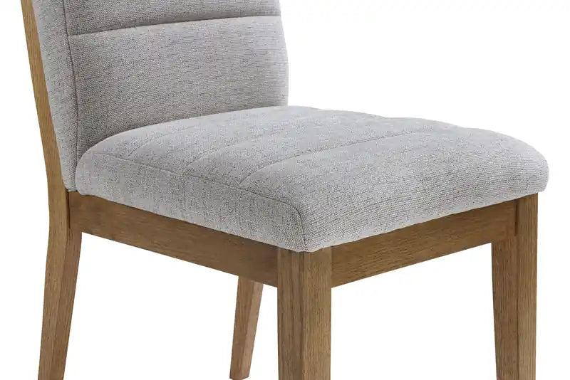 Chaise de salle à manger Lotus en tissu de polyester