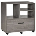 Vinsetto Filing Cabinet With Hanging Rail