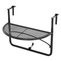Outsunny Adjustable Balcony Hanging Railing Table