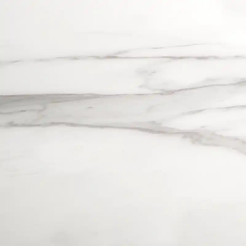 Table de salle à manger, largeur de 160-200 cm avec rallonge papillon intégrée, métal, verre, faux marbre