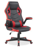 Phoenix 26.7 Ergonomic Gaming Chair with Lumbar Cushion - Black & Red