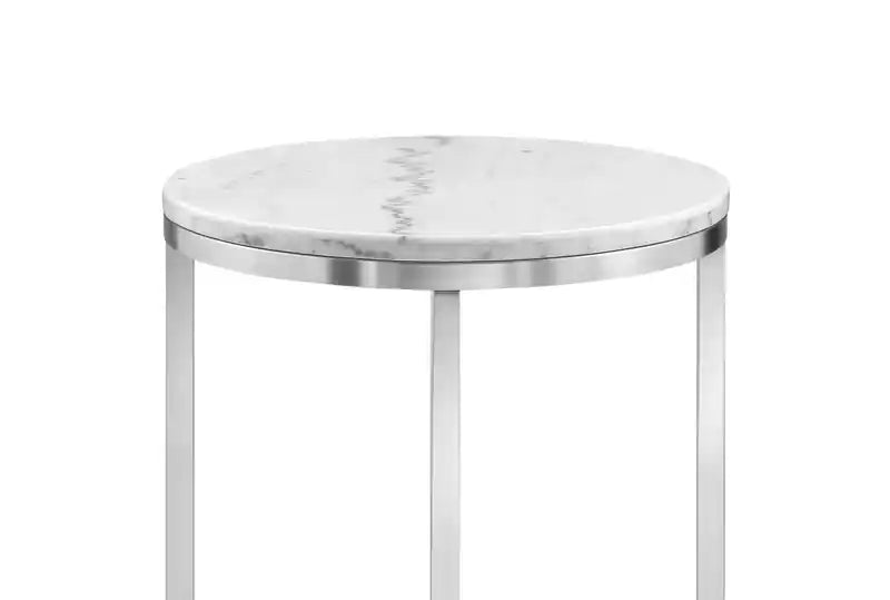 Table d'appoint ronde moderne en marbre Sampson 20