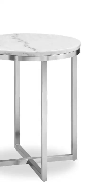 Table d'appoint ronde moderne en marbre Sampson 20